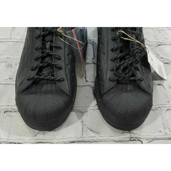 adidas Superstar x Pharrell Black Future 2020 GY4981 Sneakers YOUTH SIZE 4 - Picture 7 of 9